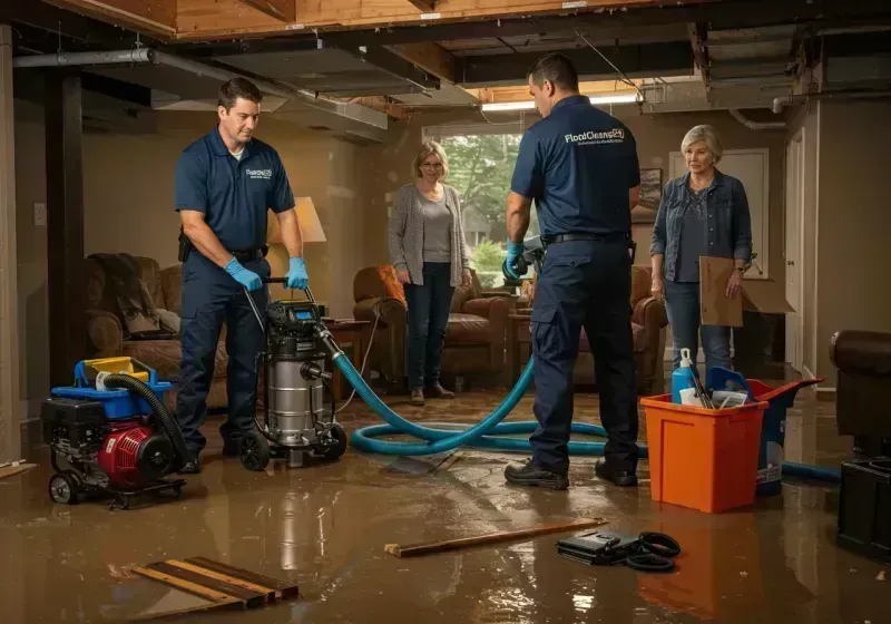 Basement Water Extraction and Removal Techniques process in Boonville, NC