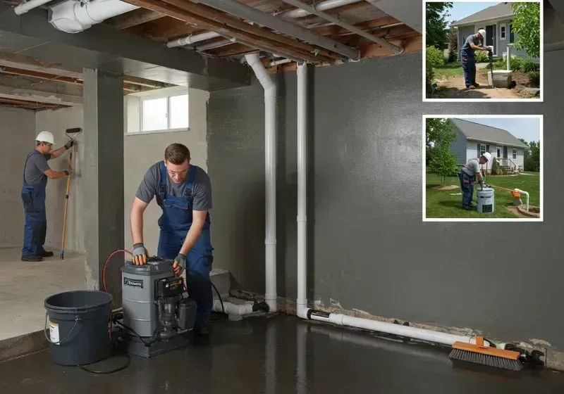 Basement Waterproofing and Flood Prevention process in Boonville, NC